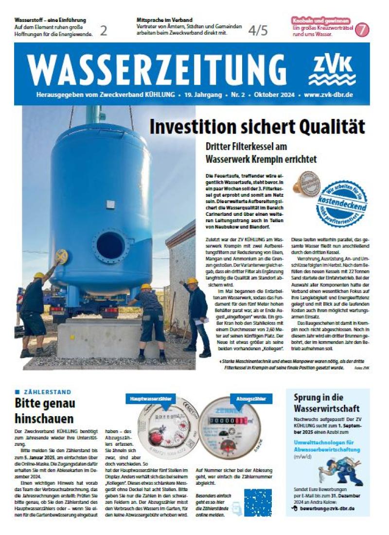 Wasserzeitung Ausgabe 2/2024